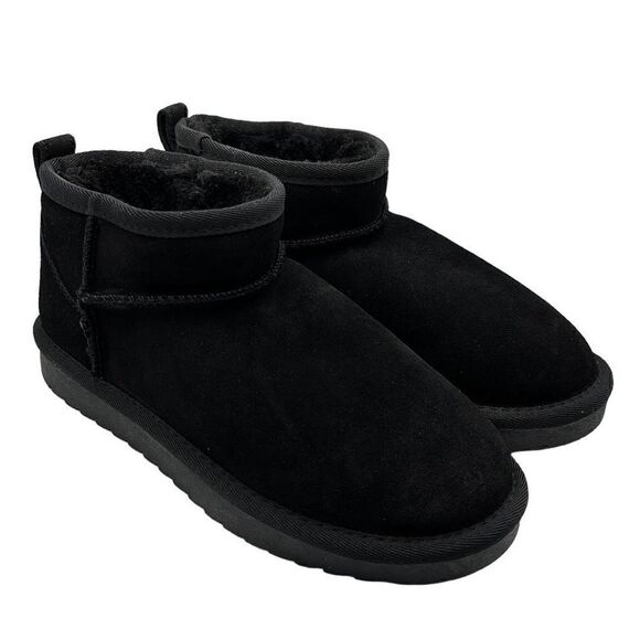 CUSHIONAIRE Women's pull on boot 7 BLACK - Picture 1 of 7